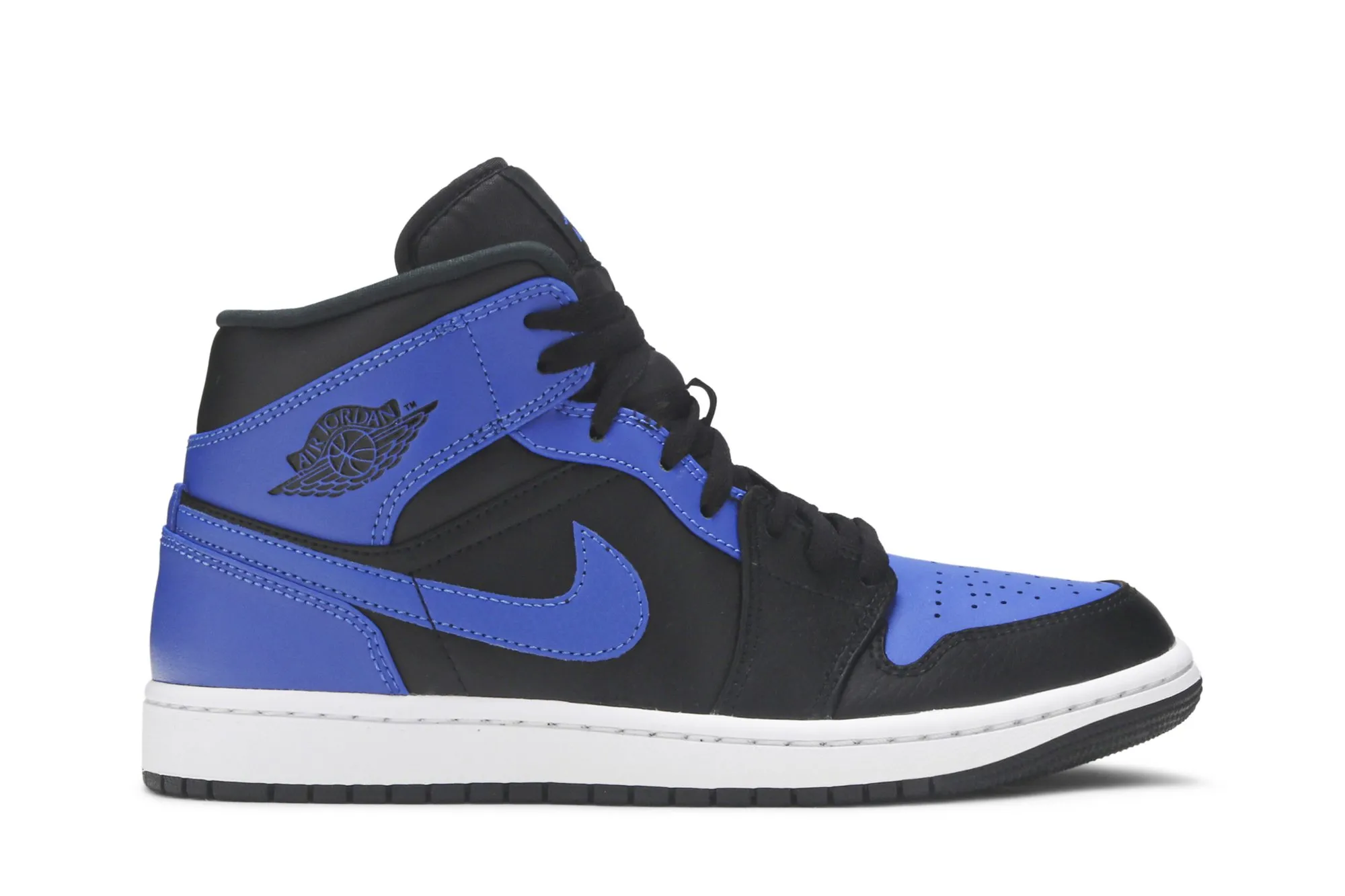 Air Jordan 1 Mid 'Hyper Royal' 554724-077 - Owl Maverick